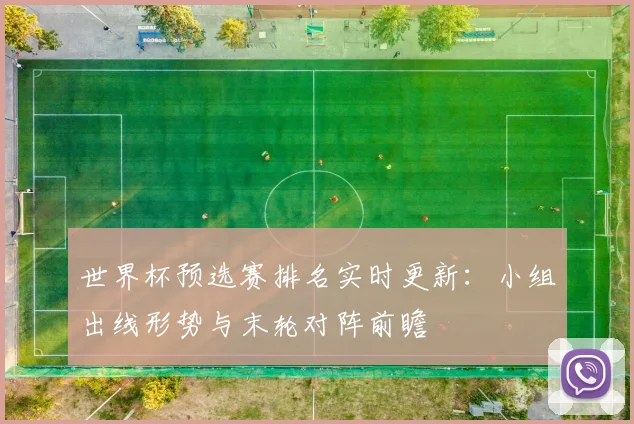 世界杯预选赛排名实时更新：小组出线形势与末轮对阵前瞻